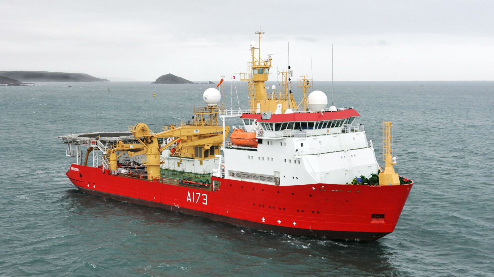 U.K. Fisheries Patrol Vessel Heads to Antarctica